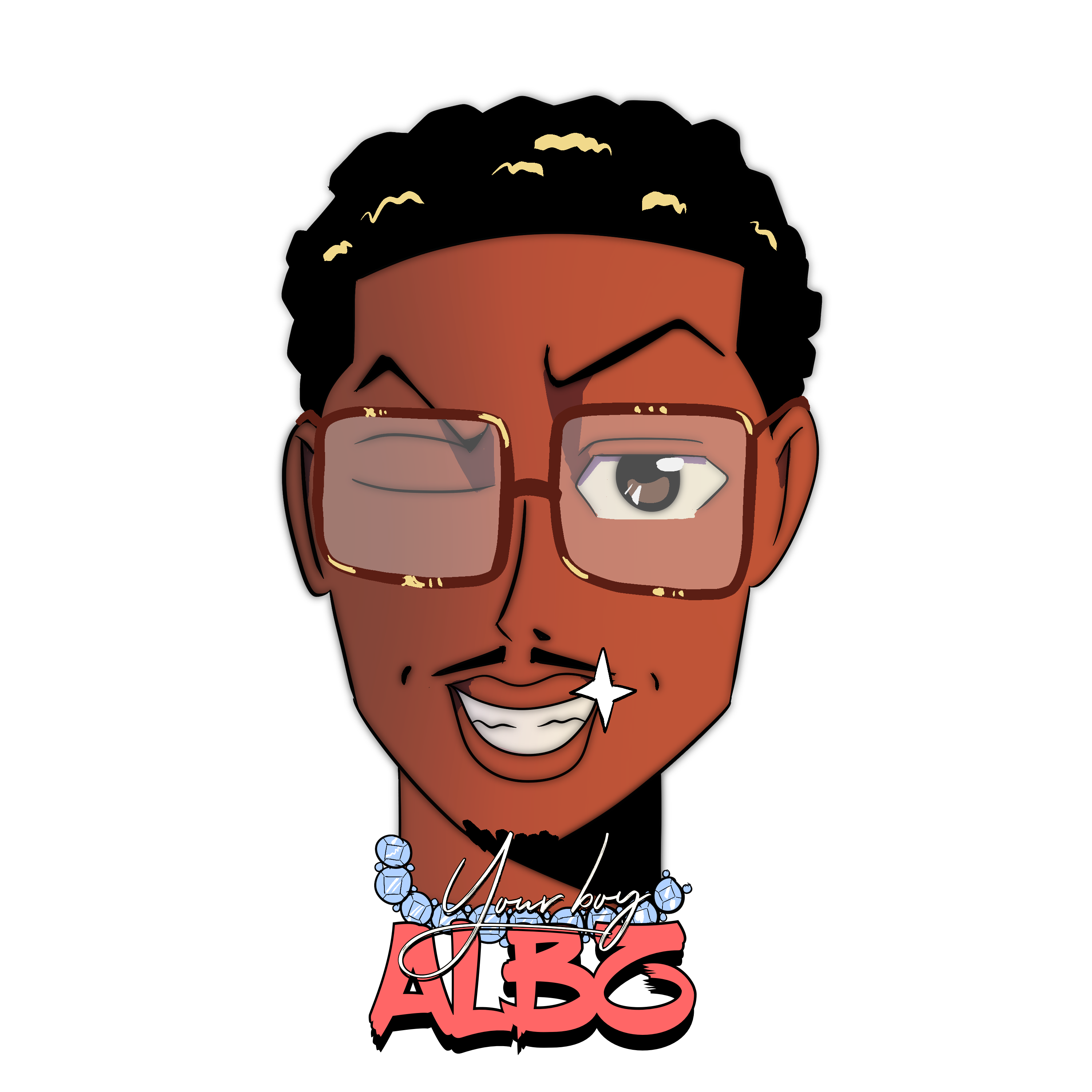 Your Boy Albz Sticker
