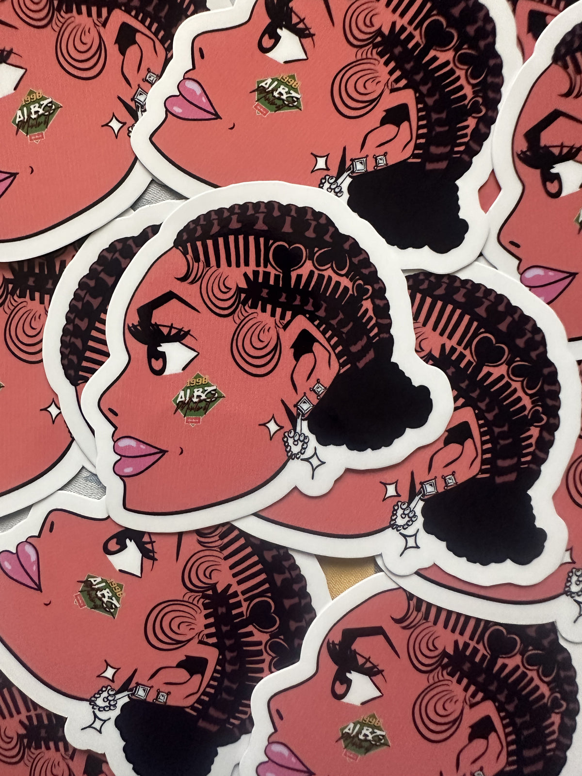 Love Is In The (H)air sticker