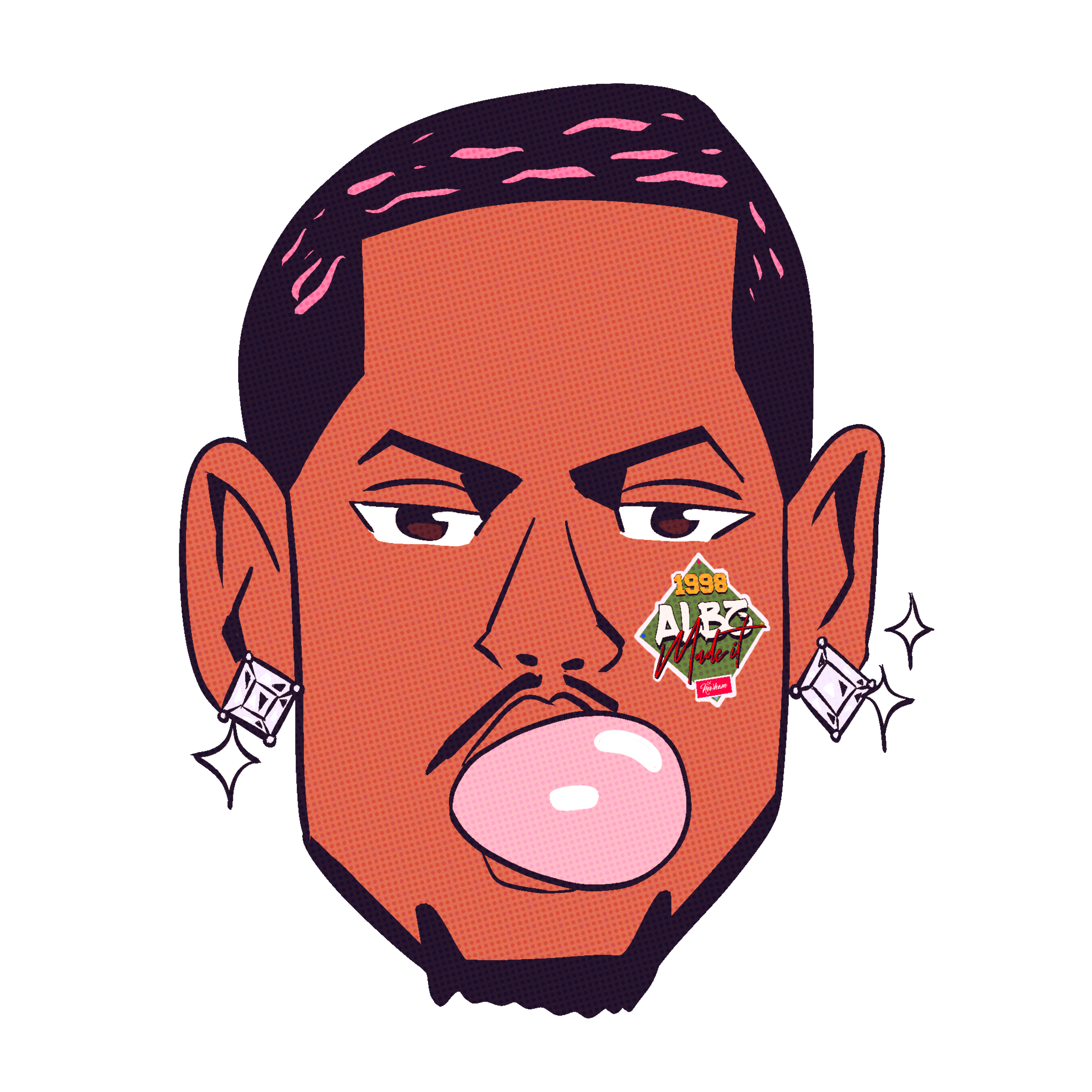 Bubblegum Sticker